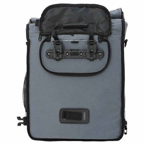 Borsa per Bici  per Portapacchi 25 L Grigia 33x16x48 cm 42008087