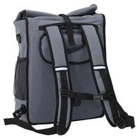 Borsa per Bici  per Portapacchi 25 L Grigia 33x16x48 cm 42008087