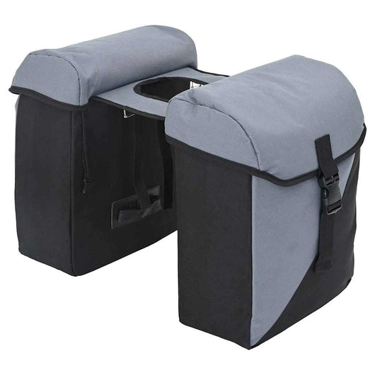 Borsa per biciclette Nero e Grigio 15.5 x 31.5 x 40 cm 42008089