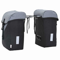 Borsa per biciclette Nero e Grigio 15.5 x 31.5 x 40 cm 42008089