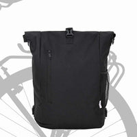 Borsa per bici  portapacchi 20L Nera 31x13x58 cm 42008090