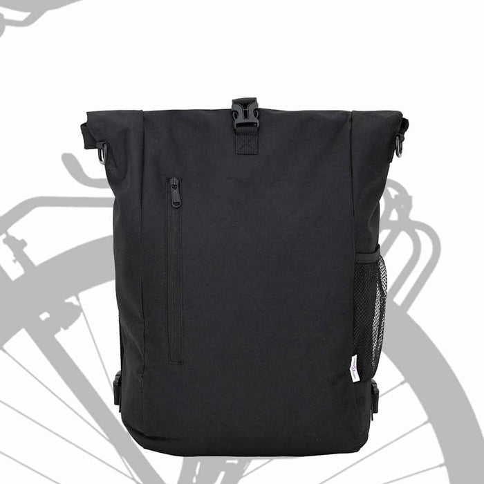 Borsa per bici  portapacchi 20L Nera 31x13x58 cm 42008090
