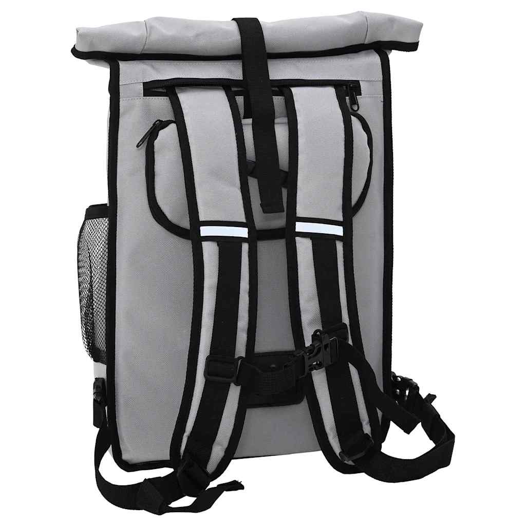 Borsa per biciclette Grigio 31 x 13 x 58 cm Poliestere 42008091