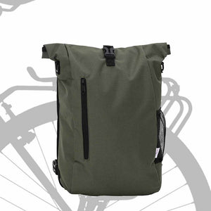 Borsa per biciclette Oliver verde 31 x 13 x 58 cm Poliestere 42008093
