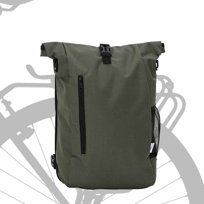 Borsa per biciclette Oliver verde 31 x 13 x 58 cm Poliestere 42008093