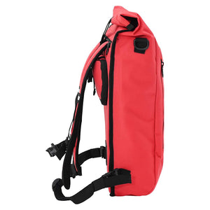 Borsa per Bicicletta  per Portapacchi 20 L Rossa 31x13x58 cm 42008094