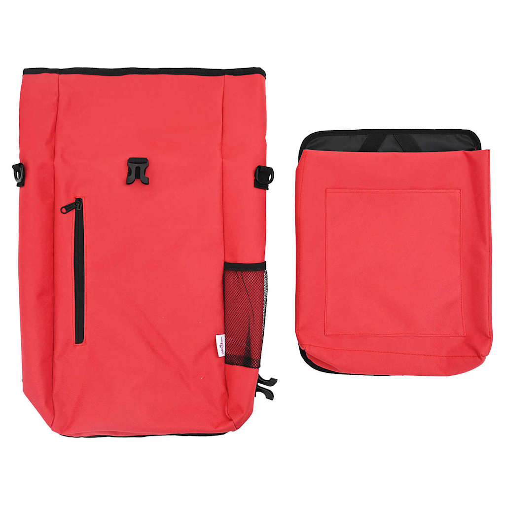Borsa per Bicicletta  per Portapacchi 20 L Rossa 31x13x58 cm 42008094