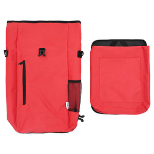 Borsa per Bicicletta  per Portapacchi 20 L Rossa 31x13x58 cm 42008094
