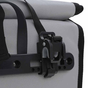 Borsa per Bicicletta  per Portapacchi 20 L Grigia 34x16x59 cm 42008096
