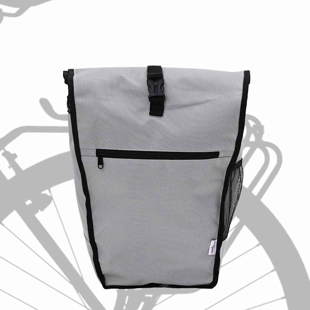 Borsa per Bicicletta  per Portapacchi 20 L Grigia 34x16x59 cm 42008096