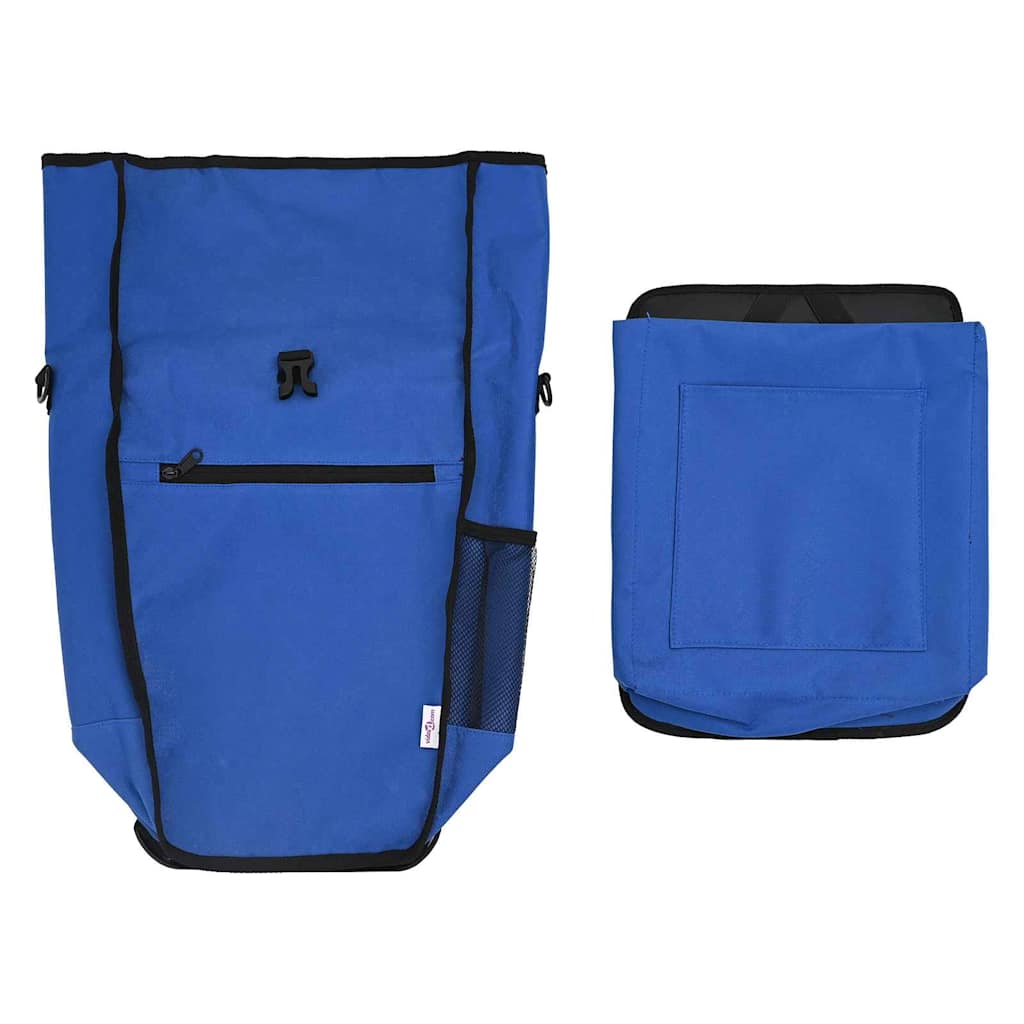 Borsa per bici  per portapacchi 20 L Blu 34x16x59 cm 42008097