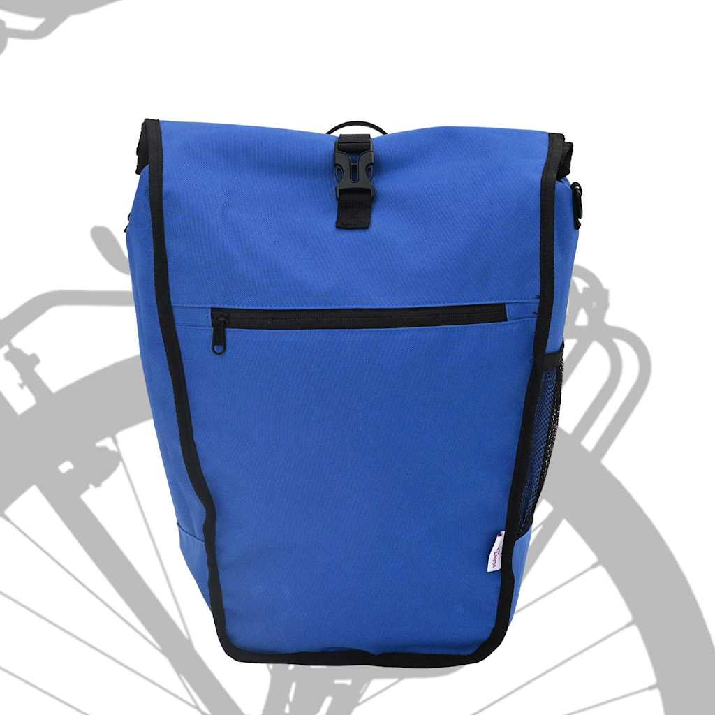 Borsa per bici  per portapacchi 20 L Blu 34x16x59 cm 42008097