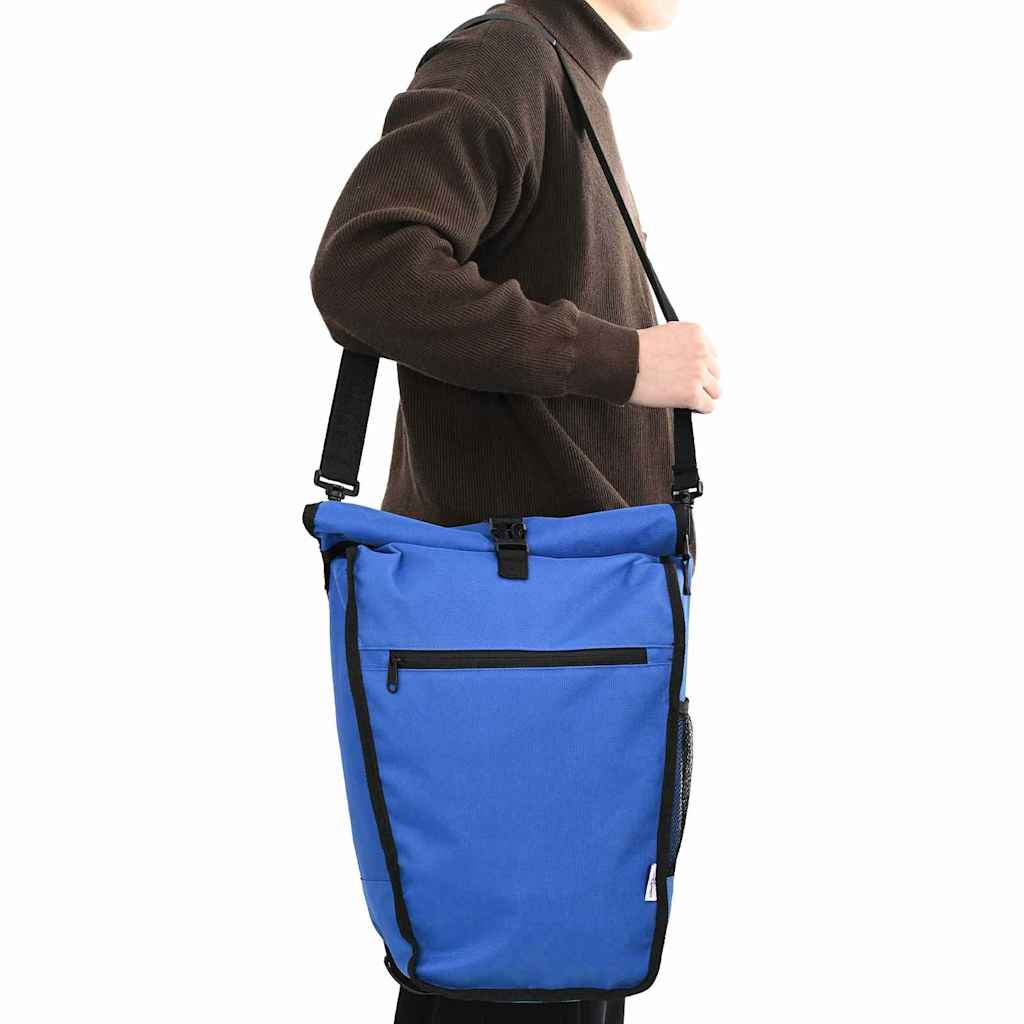 Borsa per bici  per portapacchi 20 L Blu 34x16x59 cm 42008097