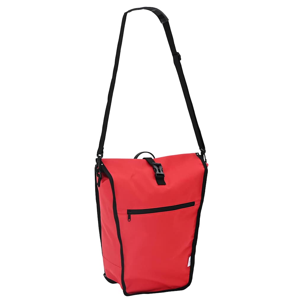 Borsa per Bici da Portapacchi da 20 L Rossa 34x16x59 cm 42008099