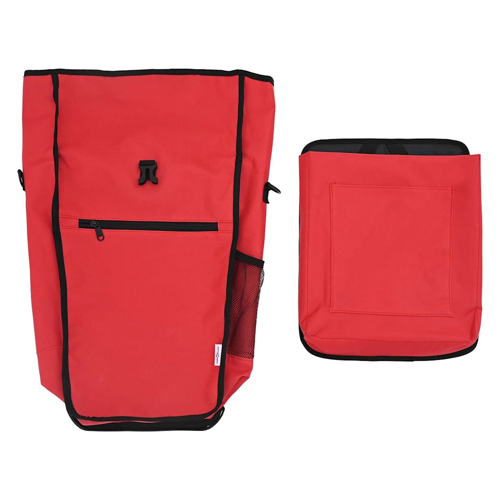 Borsa per Bici da Portapacchi da 20 L Rossa 34x16x59 cm 42008099