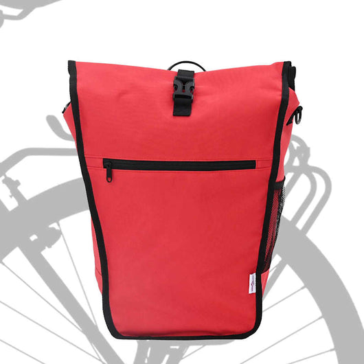 Borsa per Bici da Portapacchi da 20 L Rossa 34x16x59 cm 42008099