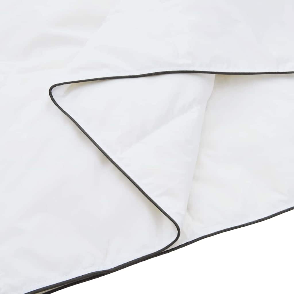 vidaXL Duvet Invernale Bianco 155 x 200 cm Piume