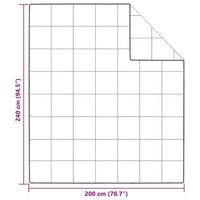 Duvet Invernale Bianco 200 x 240 cm Piume 42007619