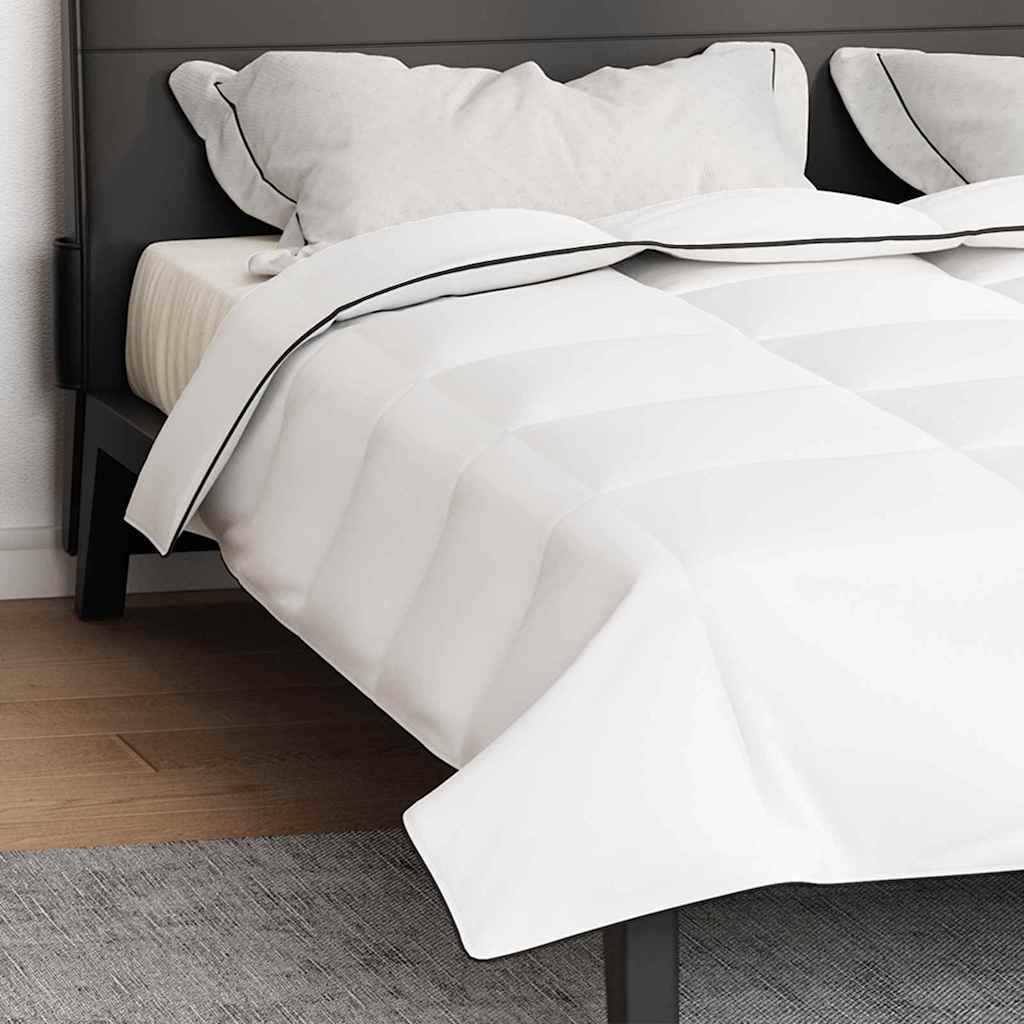 vidaXL Duvet Invernale Bianco 240 x 260 cm Piume