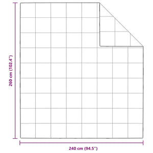 Duvet Invernale Bianco 240 x 260 cm Piume 42007626