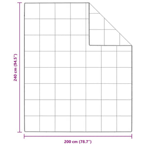 Quilt e Piumini Bianco 240 x 200 cm Piume 42007643