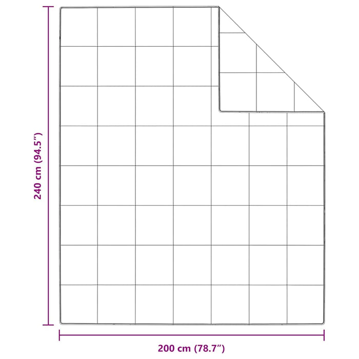 Quilt e Piumini Bianco 240 x 200 cm Piume 42007643