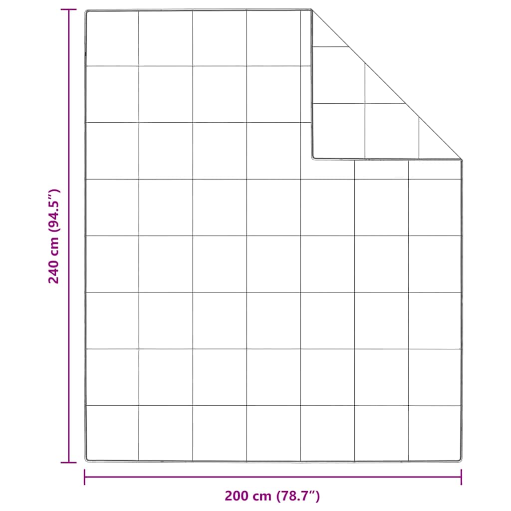 Quilt e Piumini Bianco 240 x 200 cm Piume 42007655