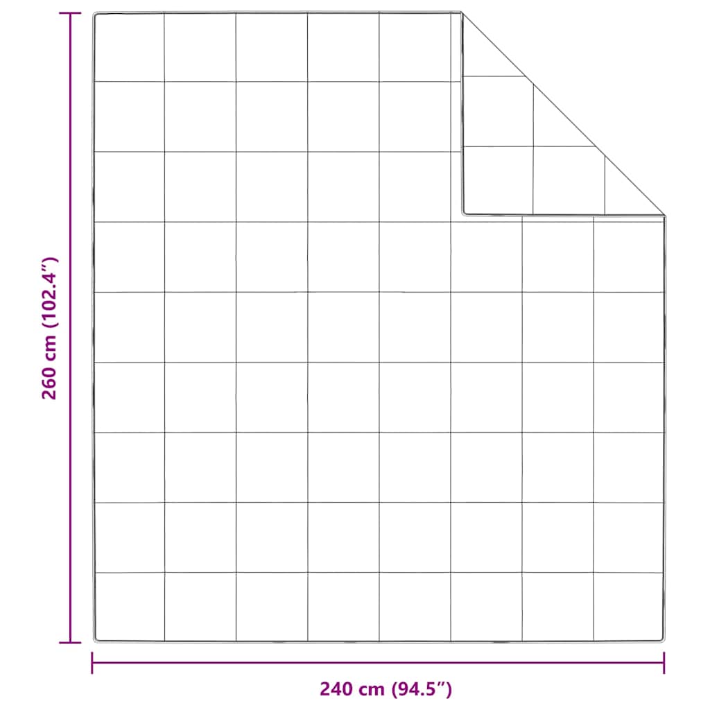 Quilt e Piumini Bianco 240 x 260 cm Piume 42007662