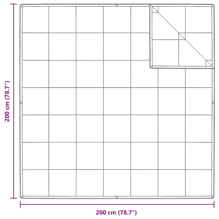 Quilt e Piumini Bianco 200 x 200 cm Piume 42007666