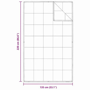 Quilt e Piumini Bianco 135 x 220 cm Piume 42007668
