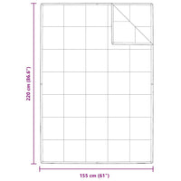 Quilt e Piumini Bianco 155 x 220 cm Piume 42007670