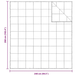 Quilt e Piumini Bianco 240 x 260 cm Piume 42007674