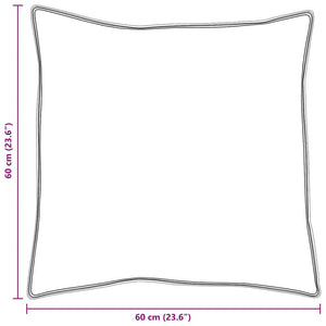 Cuscini 2 pcs Bianco Cotone 130gsm 100% 42007689