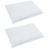 Cuscini 2 pcs Bianco Cotone 130gsm 100% 42007692