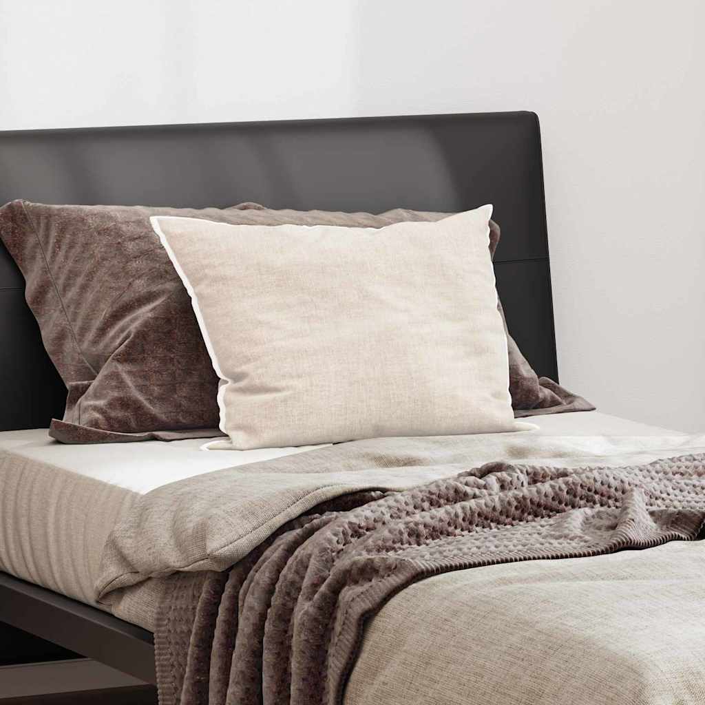 vidaXL Cuscino con cuscino Bianco Cotone 130gsm 100%