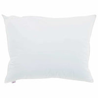 vidaXL Cuscini con cuscino 2 pcs Bianco Cotone 130gsm 100%