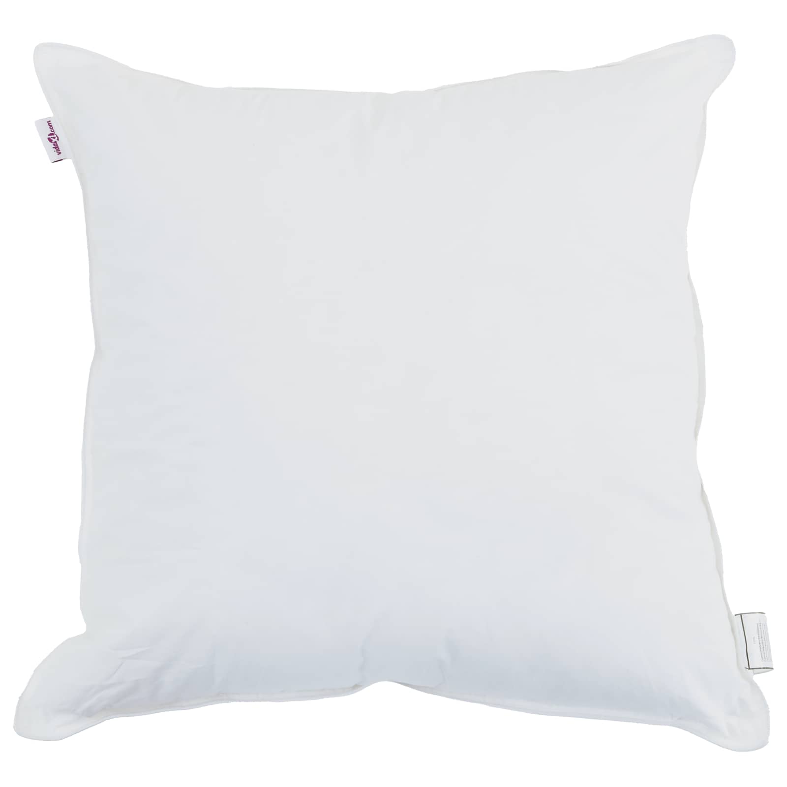 Cuscino con cuscino 2 pcs Bianco 60 x 60 cm Cotone 42007709