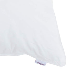 vidaXL Cuscini 2 pcs Bianco Cotone 130gsm 100%