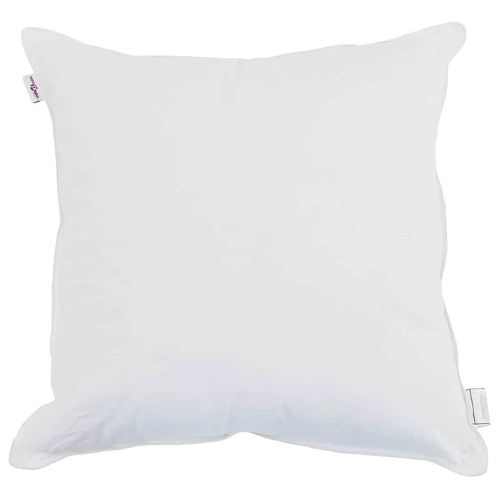 vidaXL Cuscini 2 pcs Bianco Cotone 130gsm 100%