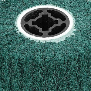 Rulli Abrasivi 3 pcs Verde 12 x 12 x 10 cm Fibra Sintetica 42008339