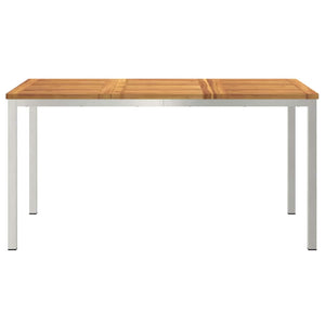 Tavolo da pranzo esterno  150x90x75 cm Legno massello di Acacia 42006187
