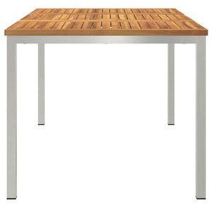 Tavolo da pranzo esterno  150x90x75 cm Legno massello di Acacia 42006187
