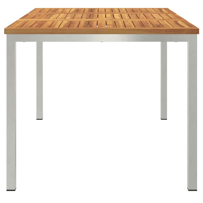 Tavolo da pranzo esterno  150x90x75 cm Legno massello di Acacia 42006187