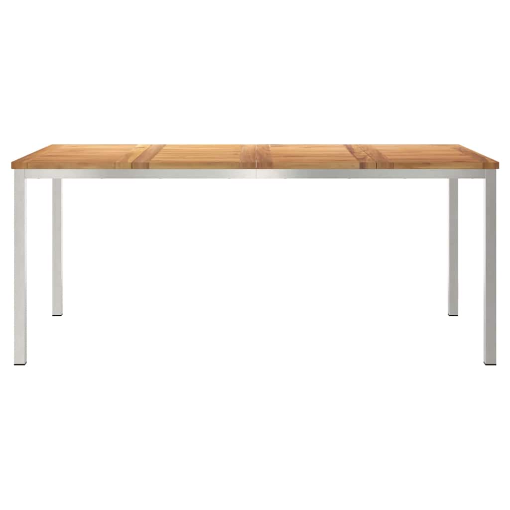 Tavolo da pranzo da esterno  180x90x75 cm in legno massello di teak 42006190