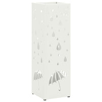 Supporto per Ombrellone Bianco 15.5 x 15.5 x 49 cm Acciaio 868481