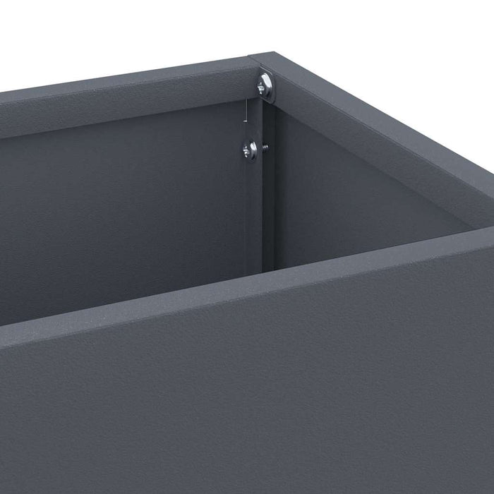 Supporto per Ombrellone Antracite 15.5 x 15.5 x 49 cm Acciaio 868484