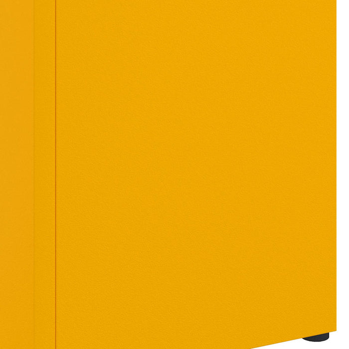 Supporto per Ombrellone Senape 15.5 x 15.5 x 49 cm Acciaio 868485