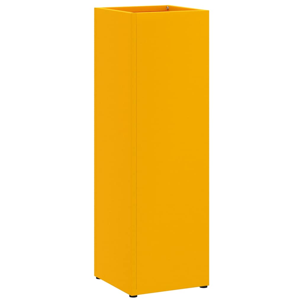 Supporto per Ombrellone Senape 15.5 x 15.5 x 49 cm Acciaio 868485