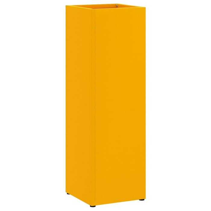 Supporto per Ombrellone Senape 15.5 x 15.5 x 49 cm Acciaio 868485