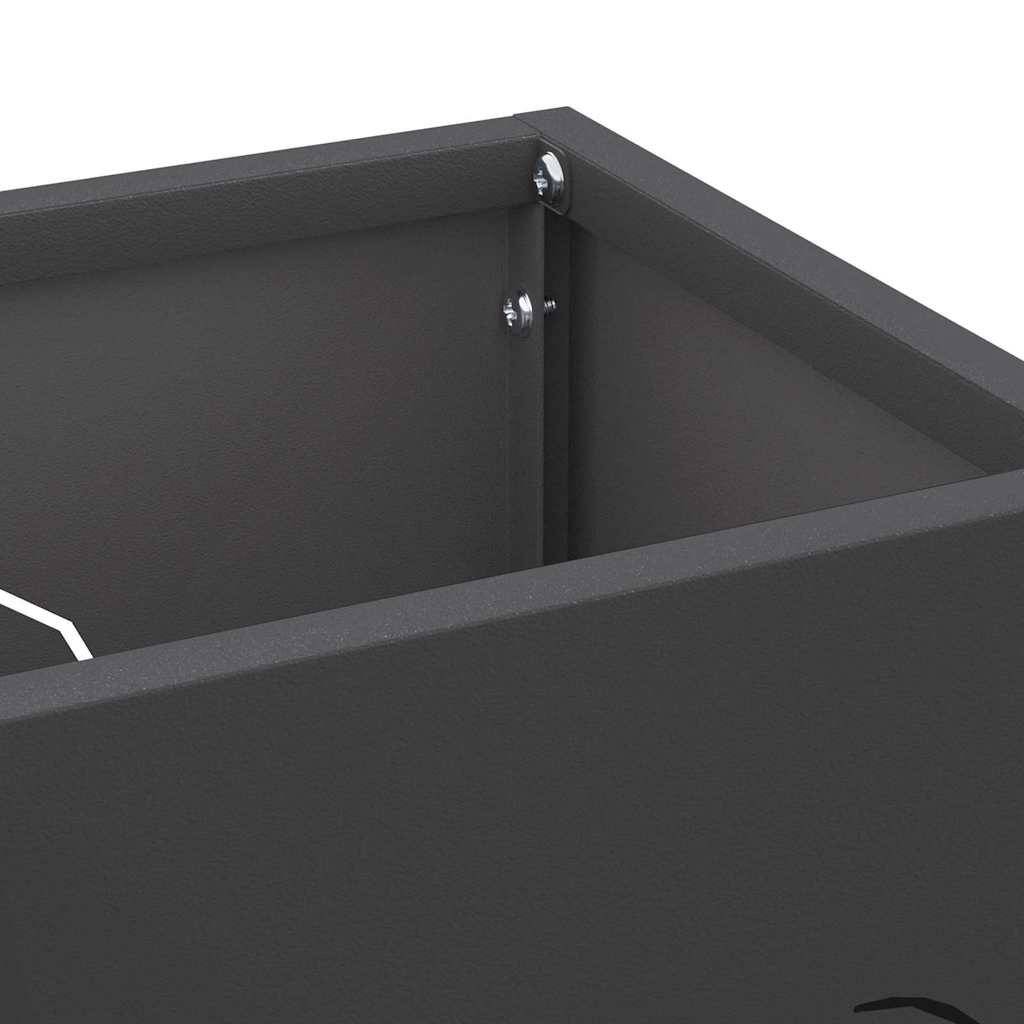 Supporto per Ombrellone Nero 15.5 x 15.5 x 49 cm Metallo 868488